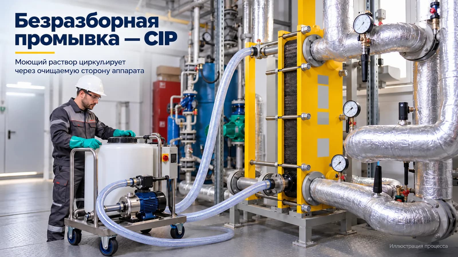 Безразборная или разборная промывка
